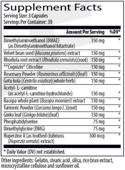 Brain C-13 Supplement Facts