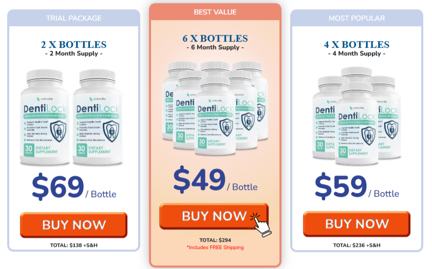 DentiLock Price Details