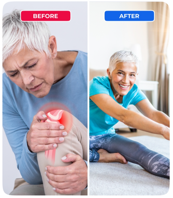 Wellnee Pain Relief Patches Before ans after