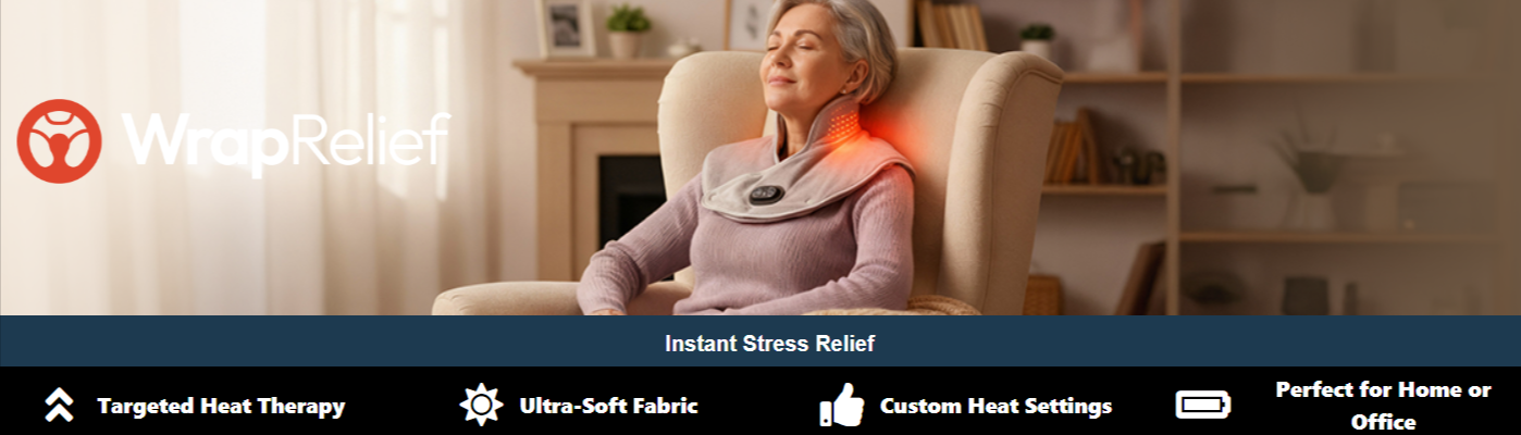 WrapRelief Heated Massage Wrap Certified