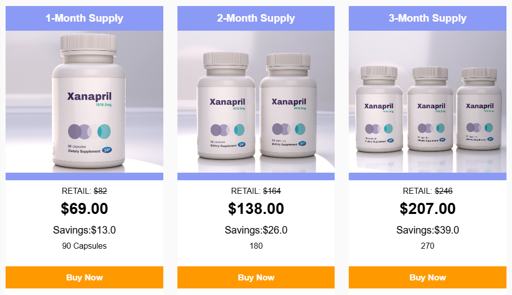 Xanapril Price Details
