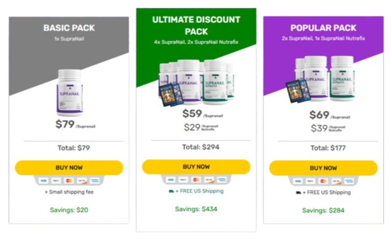 SupraNail Price Details